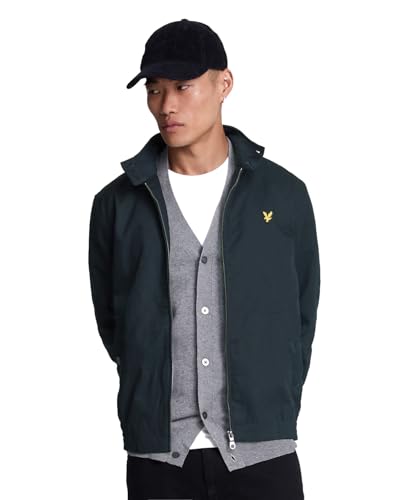 Lyle & Scott Hombre Chaqueta Harrington, Dark Navy, M