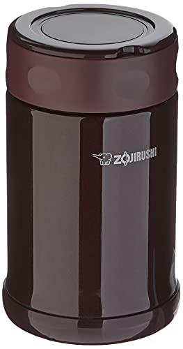 Zojirushi Stainless Steel Food Jar, Medium, Dark Brown
