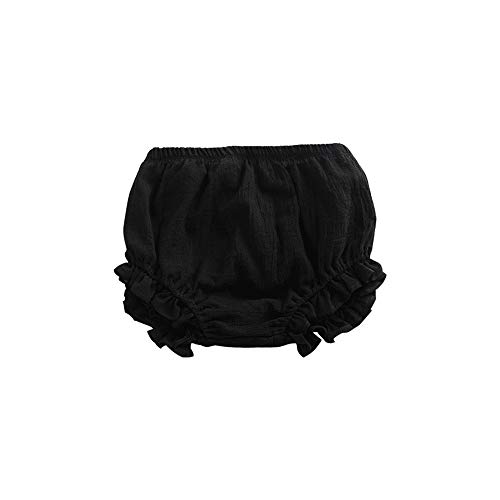 Image of ZiweiStar Newborn Toddler Baby Girls Boy Kids Cotton Linen Bloomer Shorts Diaper Cover Clothes Shorts
