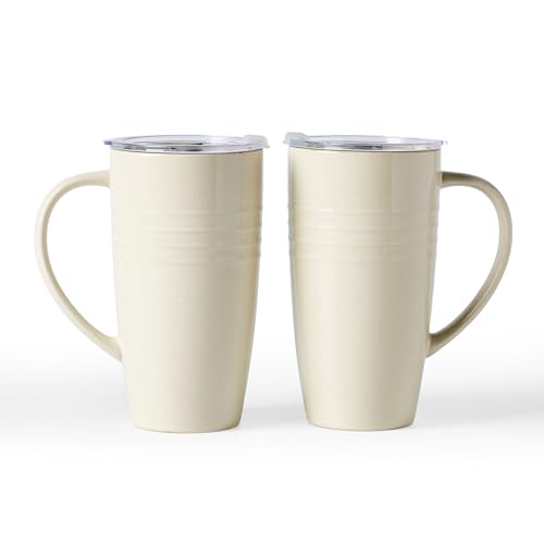 famiware Jupiter Large Coffee Mug, 20oz Coffee Mug with Lid,