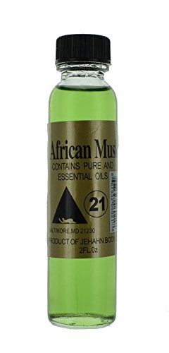 Jehahn Body Oil 2 Oz Boston Bottle (African Musk)
