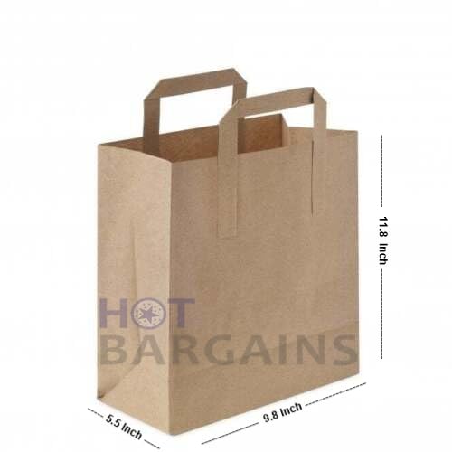 Twist Handle Paper Carrier Bags - Just Paper Bags - View #2