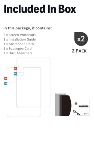 Image of Antiglare Screen Protector (2 Pack), for Amazon Kindle Paperwhite (2024 Releases) and Kindle Colorsoft