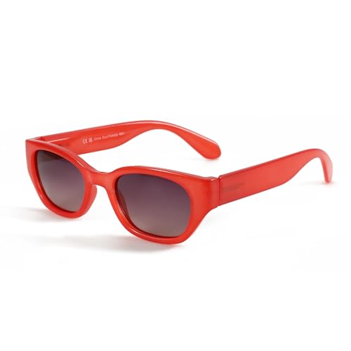 Lunettes de soleil polarisées pour femmes œil de chat contre l'éblouissement