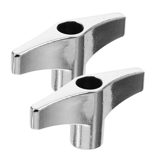 SUPVOX Drum Set Keys Drum Tuning Tools 2pcs Screw Head for Percussion Instruments Parts