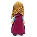 Disney Store Official Anna Plush Doll - 14 Inch Disney Plush with Velour Cape with Decorative Printed Filigree & Foam Clasp, Satin Dress, Boots & Embroidered Features - Frozen Toys for Girls
