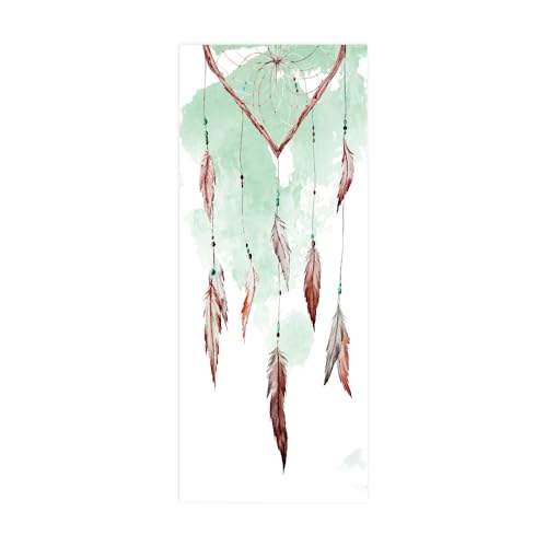 Papel Pintado de Puertas 3D Attrape-rêves coloré 85 x 205cm(An x Al) Autoadhesivo Impermeable Vinilos Puertas Pegatinas Para Decorativos Para la Puertas interior del Dormitorio