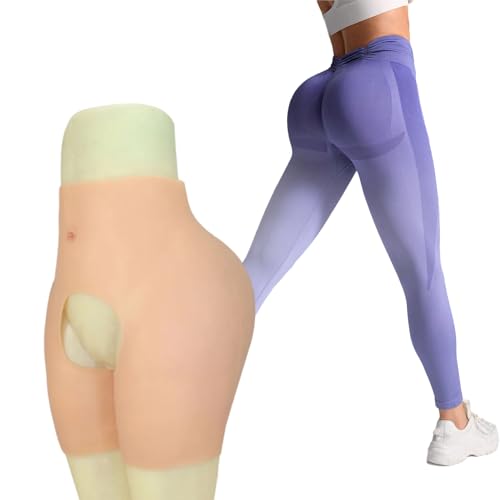 Culotte en silicone réaliste sous une robe moulante pour sublimer vos hanches en soirée