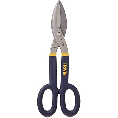 IRWIN 12-inch Flat Blade Tin Snip Cover