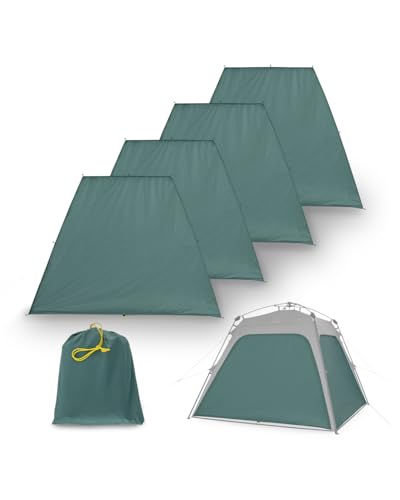 Justcamp Alabama Sidewall Set (4x) - Side walls for Alabama pavilion - 4 pieces - UV50 coating - 3,000 mm water column