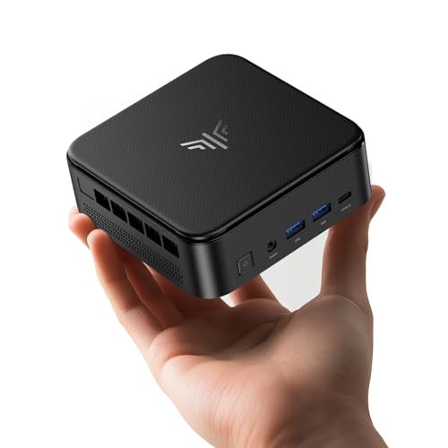 KAMRUI Mini PC, E3B 32GB RAM 512GB SSD Mini Gaming Computers AMD Ryzen 5 7430U Micro Desktop...