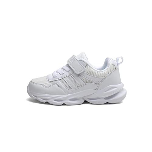 Kids White Sneakers Girls Casual Shoes Children Tennis Shoes Boys Sport Shoes(Toddler/Little Kid/Big Kid)3