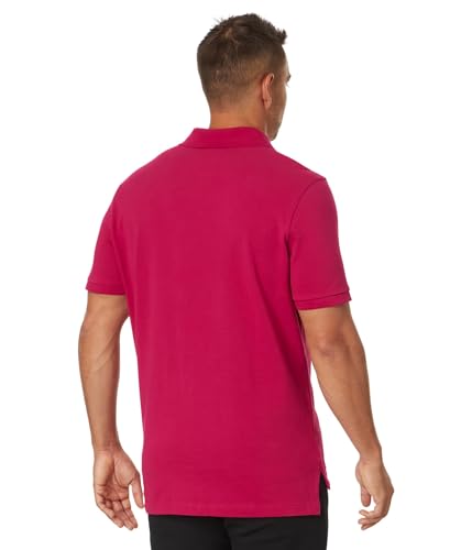 Image of U.S. POLO ASSN. Men Cotton Regular Fit Solid Polo With Small Pony | Two-Button Closure Pique Polo Shirt, Summer Fashion Golf Shirt