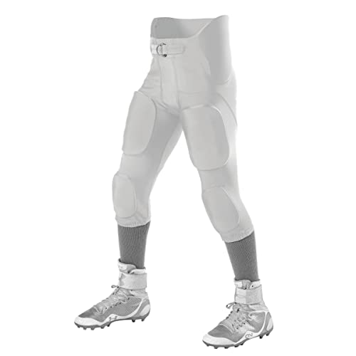 Alleson Athletic Men's Capri, White, Medium #TOP15