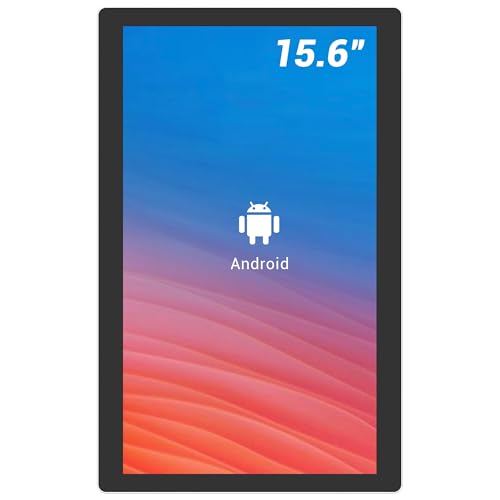 Image of 15.6 inch FHD 1080P IPS Touch Screen Monitor with Android 11 System, VESA 100x100mm Mount, 10-Point PCAP Touch with HDMI TC-1500AA