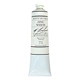 M. Graham Artist Oil Paint Zinc White 5oz Tube