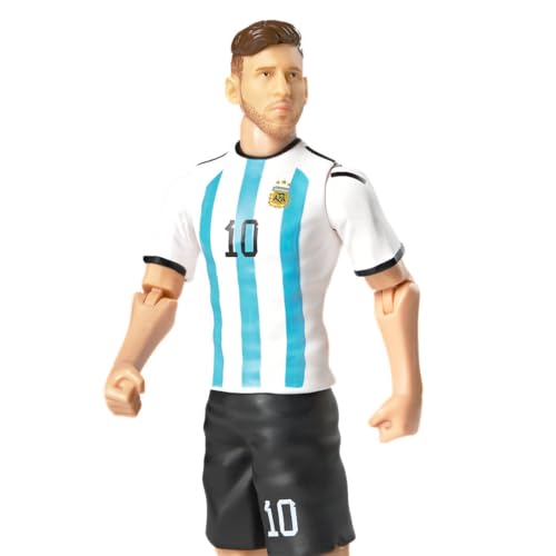 Image of Sockers Banbo Toys Argentina AFA Lionel Messi 8 inch Collectible Soccer Action Figure