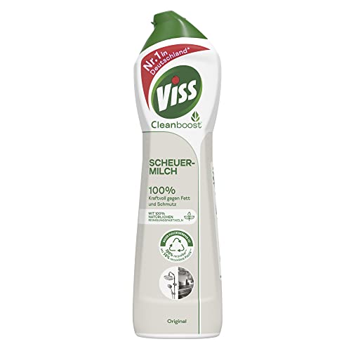 Viss Scheuermilch Original effektives Reinigungsmittel mit 100% natürlichen Reinigungspartikeln 500 ml 1 Stück Cover