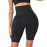 DEWUFAFA Bauchsteuerungs-Shapewear Für Frauen, Hohe Taille Gürtel Bauch Slimmer Shapewear Butt Lifter Höschen, Abnehmbarer Oberschenkelheben (Color : Black, Size : XXXX-Large)