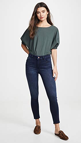 DL1961 Women's Florence Skinny Mid Rise Instasculpt Crop2