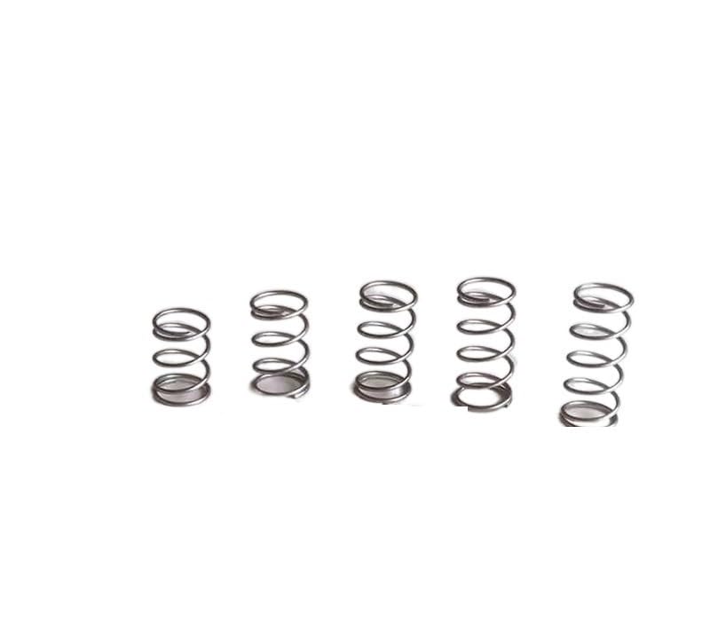 5 uds 0,08mm * 1,1mm * 5mm resorte resortes comprimidos bobina de presión anillo de empuje Flexible elástico SUS304