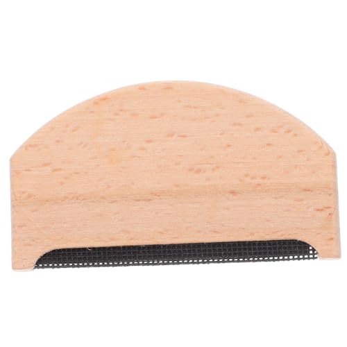 MUELODSIC Quitapelusas de Madera Manual para Ropa Removedor de Pelusa y Bolitas Suéteres Comb para Cachemira y Lana Cepillo Seco Reutilizable para Prendas Delicadas y