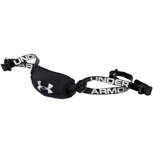 image for Under Armour Chin Strap Covers Black OSFA, Black/ Black, N/A-OSFA