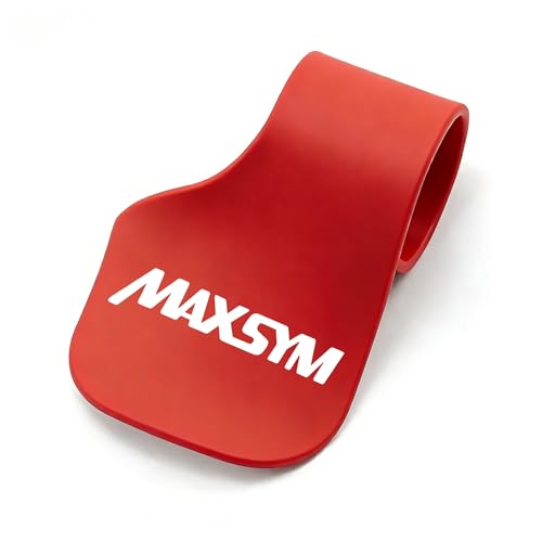 Soulager le poignet en moto avec la poignée SYM MAXSYM 400 600i rouge