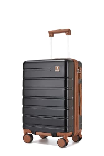 Image of Carry on Luggage 20Inch Expandable Suitcase 22 * 14 * 9, Black