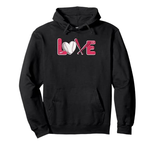Love Baseball | Pitcher Catcher | Jugador de béisbol Sudadera con Capucha
