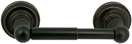 Better Home Dolores Park Toilet Paper Holder, Modern Style Paper Holder Wall Mount, Toilet Paper Roll Dispenser Bathroom TP Holder for Washroom - Dark Bronze