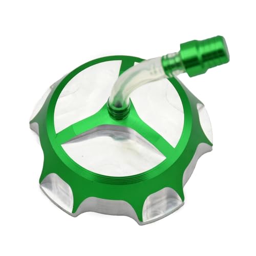 LPBRMDJW Tapón Depósito Combustible Accesorios Aluminio CNC Motocicleta Tapa Tanque Gasolina Y Combustible 50mm con Manguera Escape Utilizada para H&ON&DA para Yam&aha para Kawasaki