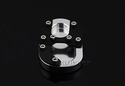 CNC Side Kickstand Stand Extension Plate For MT-09 FJ-09 FZ-09 MT-09 Tracer