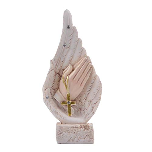 Jannyshop Jésus Christ Figurine De Bureau pour Religieux et Spirituel Décor À La Maison Décoratif Statues Chrétiennes