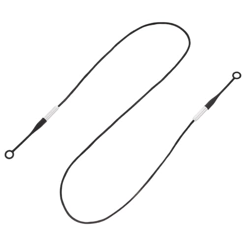 LOORGVEL Magnetisches Ohrstöpsel Lanyard Schwarz mit Umhängegurt Anti Verlust Sicherheitsschnur für Ohrhörer und Kleine Gegenstände Komfortabel und Vielseitig