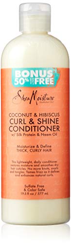 Shea Moisture Coconut & Hibiscus Curl & Shine Conditioner
