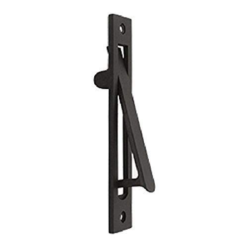 Deltana EP6125U10B 6 1/4-Inch Solid Brass HD Edge Pull
