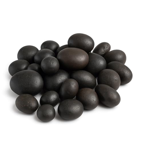 Genérico Piedras Decorativas Volcánicas 1Kg (2 6cm) – Rocas 100% Naturales | Piedras Preciosas para Esencias, Acuario, Jarrones, Jardin Decoración Zen