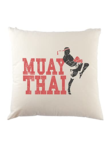 Urban Backwoods Muay Thai Fighter Almohada Decorativa