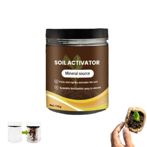 Soil Pro Activator,Professional Bone Meal Fertilizer,Soil Activated Treasure,Dirt Health Booster,Organic Soil Activator & Plant Fertilizer,Lawns And Garden,Nutrient for Indoor & Outdoor Plants (1 Pcs)