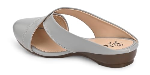 Image of Karaddi Slip on Sandals for Woman | Flats Women Stylish | Mules for Womens Sandals Flats | Mule for Women Stylish Flat Sandal | Flat Fashion Sandal
