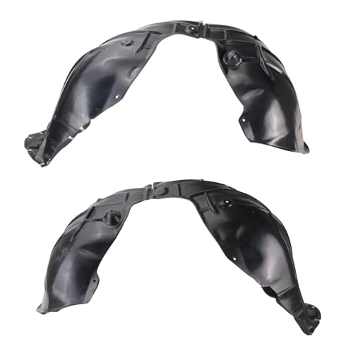Image of TRQ Front Inner Fender Liner Set Compatible with 2016-2020 Buick Envision GM1248285 GM1249285