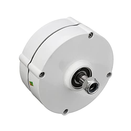 XZXXZSZ Motor generador de 6000W, 12V, 24V, Corriente trifásica PMSG, Motor alternador de CA de imán Permanente for generador de turbina eólica, Motor diésel(12V)