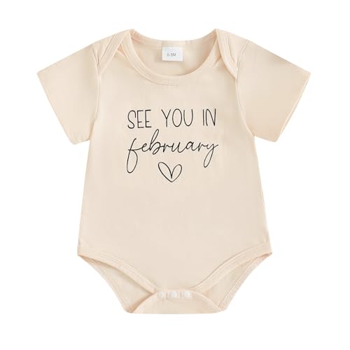 Image of woshilaocai Baby Announcement Bodysuit Pregnancy Reveal for Family | Pregnancy Reveal Ideas&New Baby Surprise for Grandparents, Husband, Aunt, Uncle, Gender Natural Romper, Funny Announcement