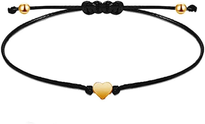 20 Pcs Women Men Simple Heart Bracelet Adjustable Rope String Lucky Gift Bracelet For Birthday Holiday Anniversary - Image 6