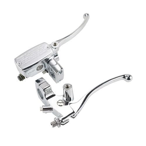 Maître-cylindre de frein hydraulique chromé VT1100C