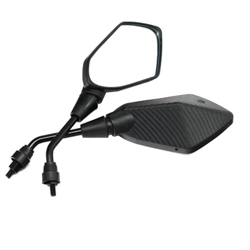 Specchietti Retrovisori Per M&oto Per PIAG&GIO, 2 Pezzi/coppia, Per Scooter E Bici Elettriche, Convessi, Posteriori, 8 Mm 10, In Fibra Di Carbonio(10mm)