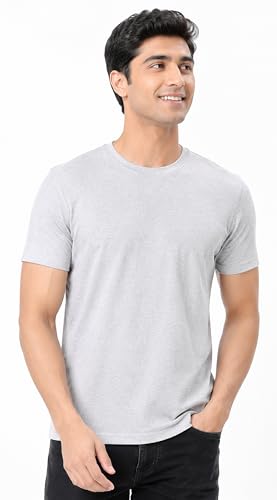 Image of London Hills T Shirt For Man | Men Round Neck Tshirts | Tshirt Shirts Men | Gym T Shirts For mens Workout | T-shirts For Man Cotton Stylish Round Neck T Shirt Half Sleeve Regular Fit Solid Multicolour