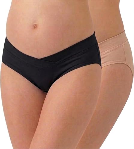 Image of Maternity Panties | 2 Pack Maternity Underwear Under The Bump