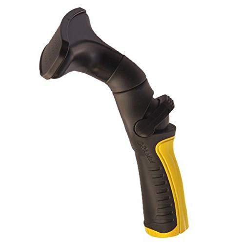 Dramm One Touch Fan Nozzle Handlheld Sprayer with Thumb Control Water Flow, Perfect for Water Restricted Areas When Watering Plants, Pots, Baskets, Vegetables, Yellow